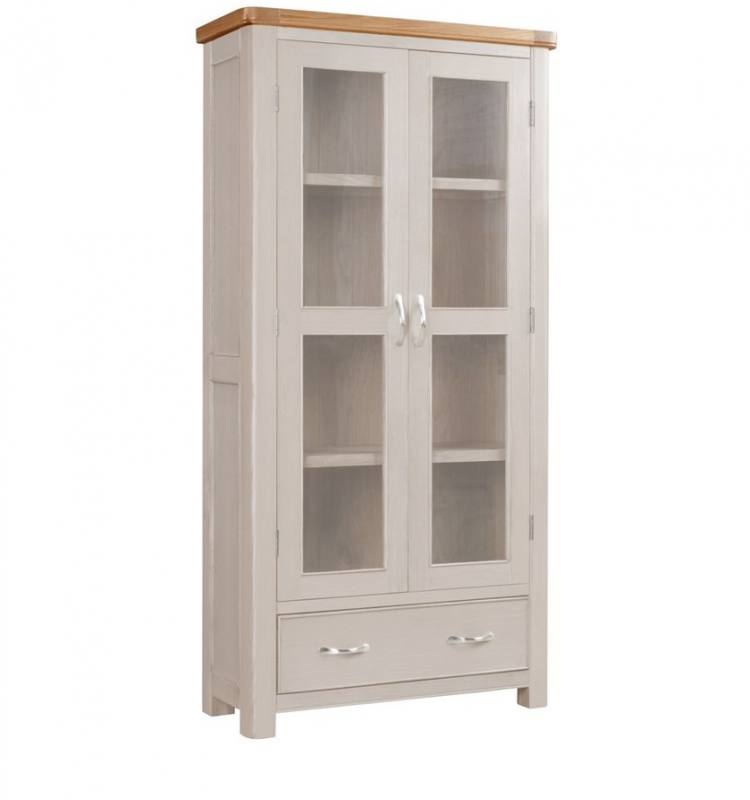 Bakewll Oak Display Cabinet.