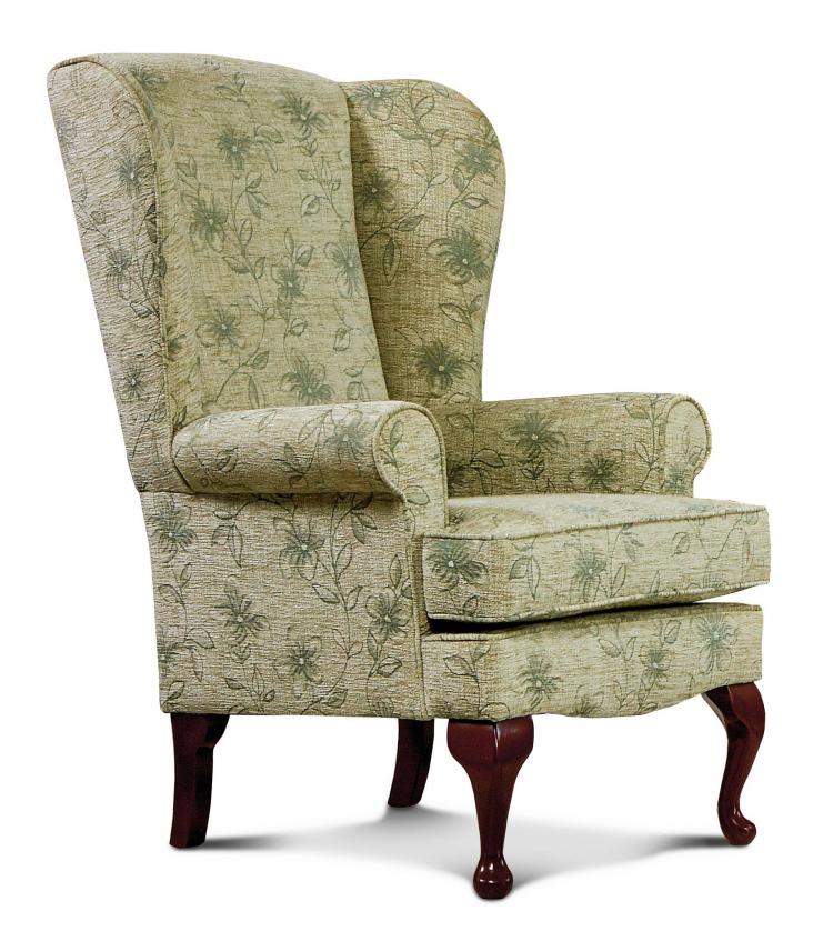 Chair pictured with Queen Anne Dark legs