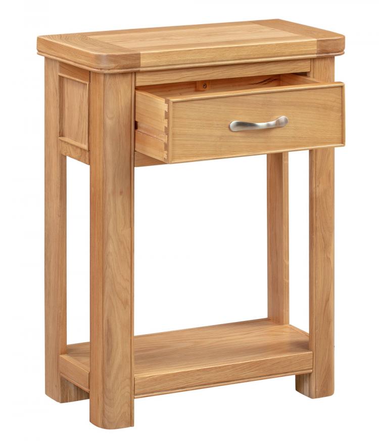Bakewell Oak Small Console Table