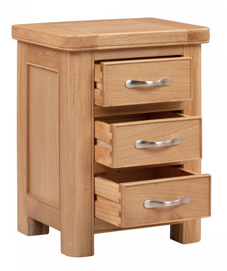 Bakewell Oak Bedside Cabinet