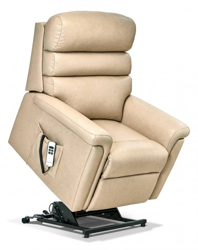 Comfi-Sit Riser Recliner chair shown in Colorado Stone 