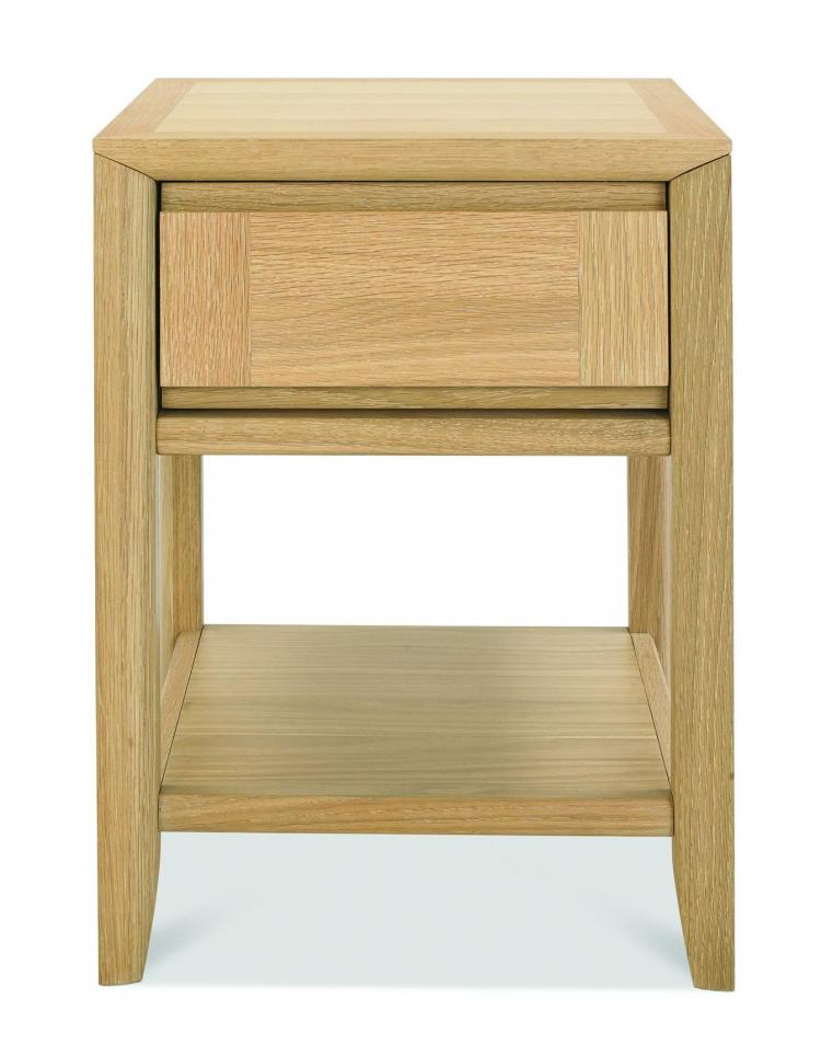 Bentley Designs - Bergen Oak Lamp Table with Drawer 8101-04